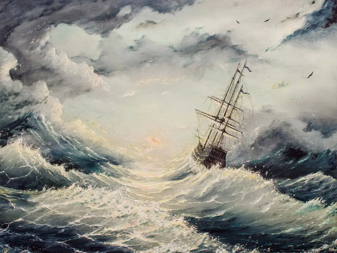 Brief description of the painting and artist. 